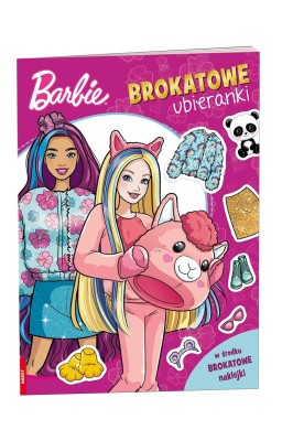 Barbie. Brokatowe Ubieranki