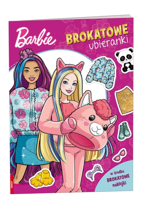 Barbie. Brokatowe Ubieranki