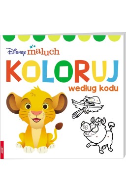 Disney Maluch. Koloruj według kodu