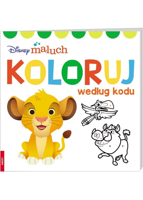 Disney Maluch. Koloruj według kodu