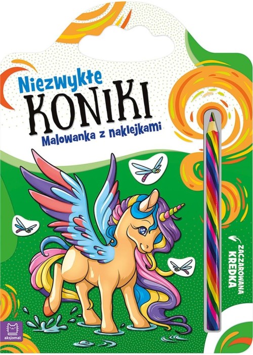 Niezwykłe koniki. Malowanka z naklejkami