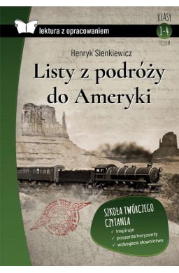 Listy z podróży do Ameryki. Lektura z opracowaniem