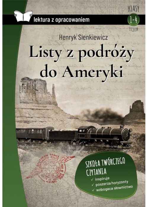 Listy z podróży do Ameryki. Lektura z opracowaniem