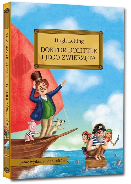 Doktor Dolittle i jego zwierzęta z oprac. okleina