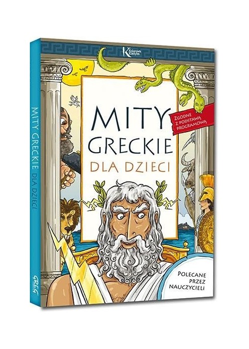 Mity greckie dla dzieci kolor BR GREG