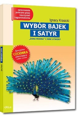 Wybór bajek i satyr Krasickiego z oprac. GREG