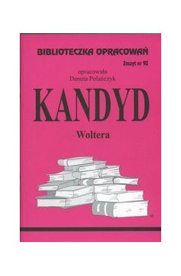 Biblioteczka opracowań nr 092 Kandyd