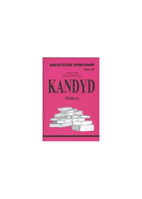 Biblioteczka opracowań nr 092 Kandyd