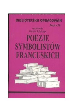 Biblioteczka opracowań nr 059 Poezje franc.