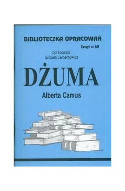 Biblioteczka opracowań nr 060 Dżuma