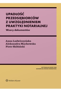 Upadłość przedsiębiorców z uwzględnieniem...