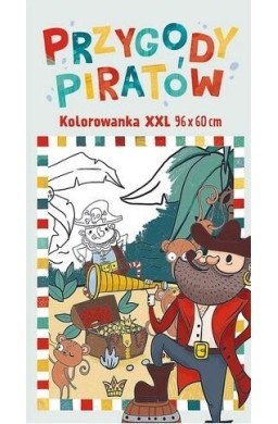 Kolorowanka XXL. Przygody piratów