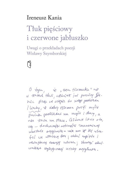 Tłuk pięściowy i czerwone jabłuszko