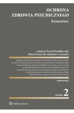 Ochrona zdrowia psychicznego. Komentarz w.2