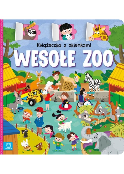 Książeczka z okienkami. Wesołe zoo