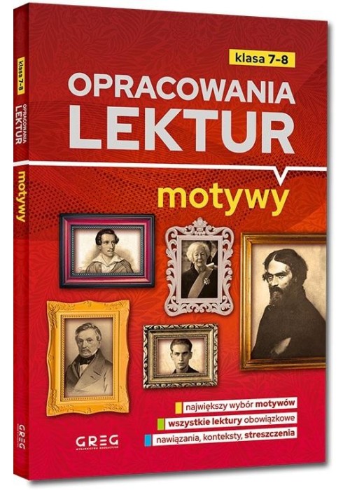 Opracowania lektur - motywy - szkoła podstawowa