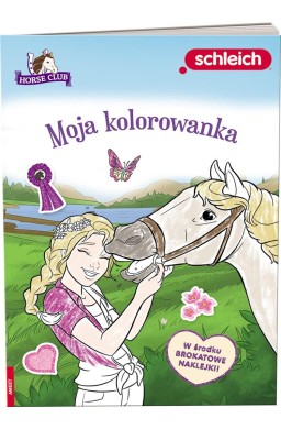 Schleich Horse Club. Moja kolorowanka