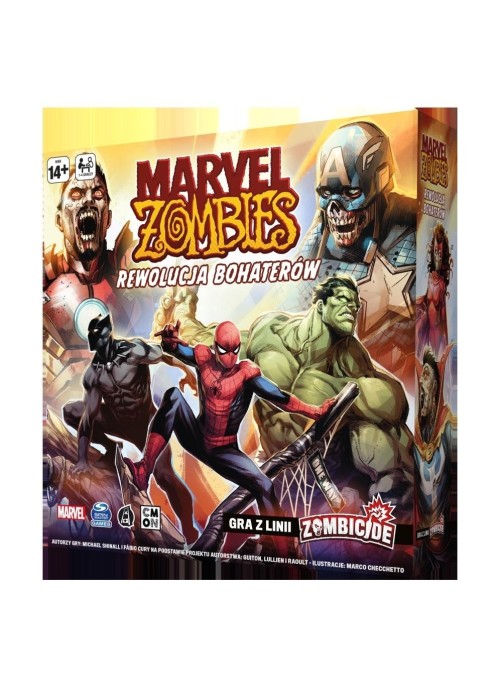 Zombicide: Marvel Zombies Rewolucja Bohaterów CMON