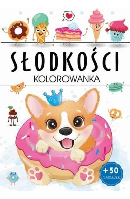 Słodkości kolorowanka