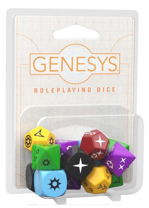 Genesys RPG: Zestaw Kostek Narracyjnych REBEL