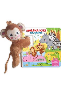 Małpka Kiki na safari