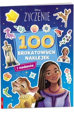 Disney Życzenie. 100 Brokatowych naklejek