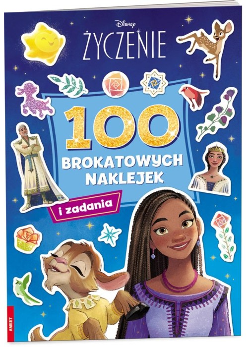 Disney Życzenie. 100 Brokatowych naklejek