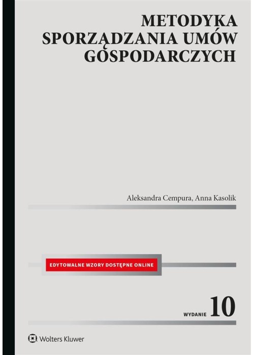 Metodyka sporządzania umów gospodarczych w.10