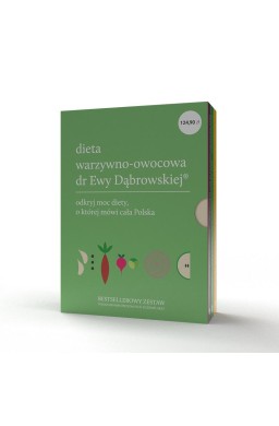 Pakiet: Dieta warzywno-owocowa dr Ewy Dąbrowskiej