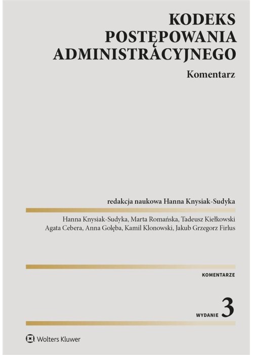 Kodeks postępowania administracyjnego w.3