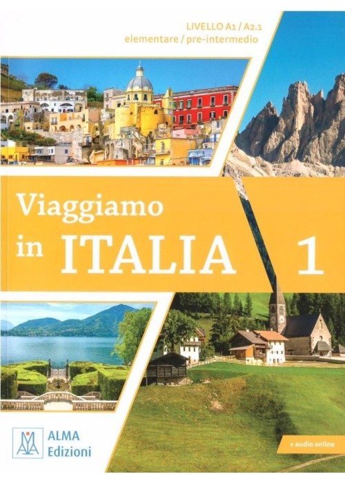 Viaggiamo in Italia A1-A2.1 podręcznik + audio