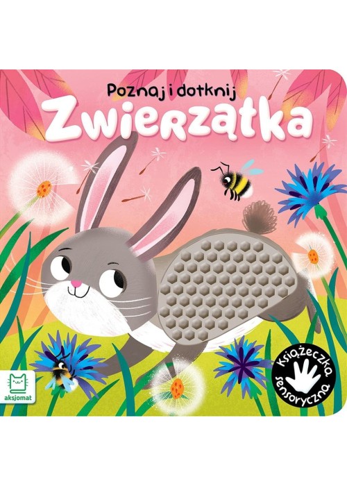 Poznaj i dotknij Zwierzątka Książeczka sensoryczna