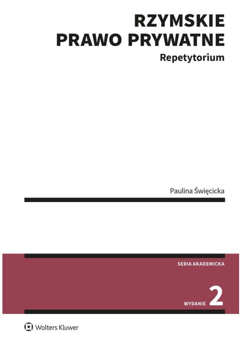 Rzymskie prawo prywatne. Repetytorium