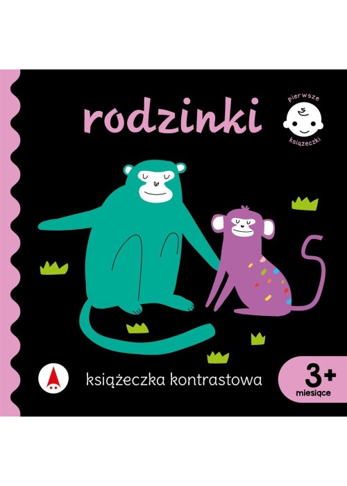 Książeczka kontrastowa. Rodzinki