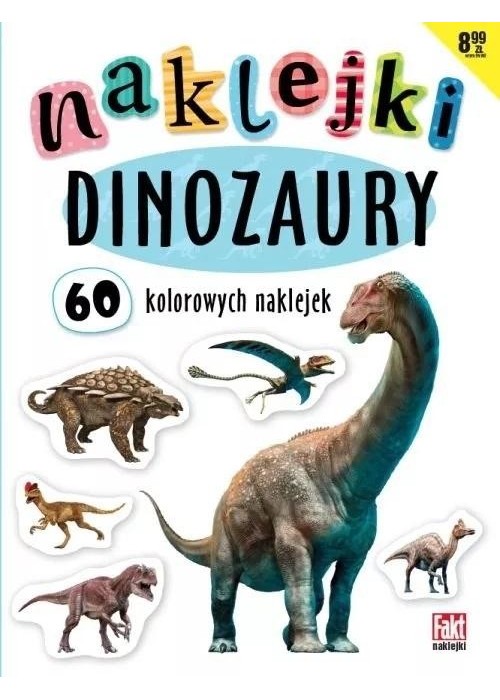 Naklejki. Dinozaury