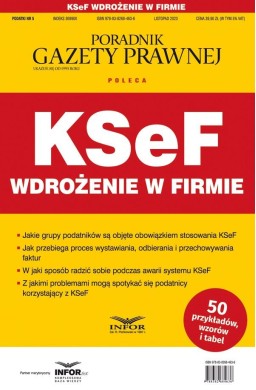 KSeF Wdrożenie w firmie. Podatki 5/2023