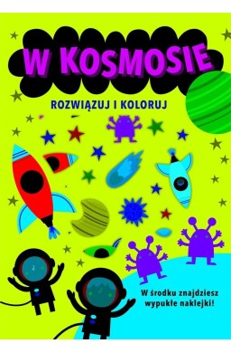 Rozwiązuj i koloruj. W kosmosie