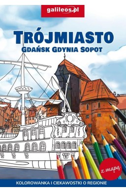 Trójmiasto - Gdańsk - Gdynia - Sopot - kolorowanka