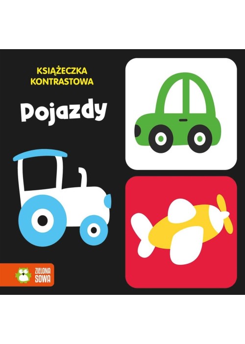 Książeczka kontrastowa. Pojazdy