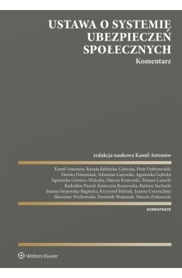 Ustawa o systemie ubezpieczeń społecznych