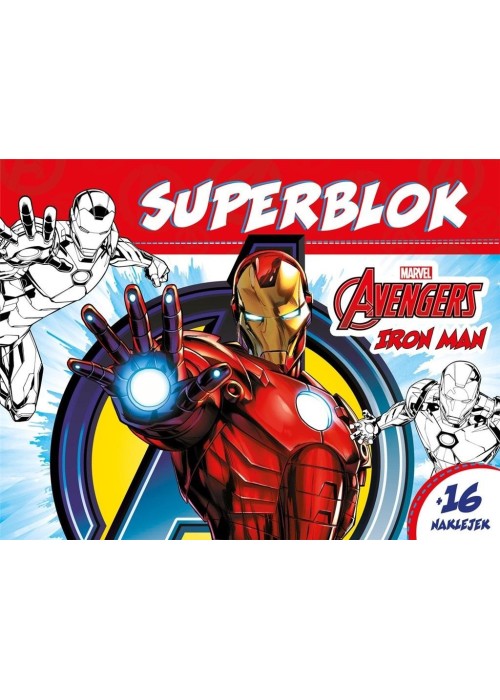 Superblok. Marvel Avengers Iron Man