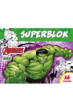 Superblok. Marvel Avengers Hulk