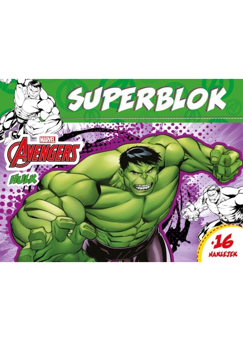 Superblok. Marvel Avengers Hulk