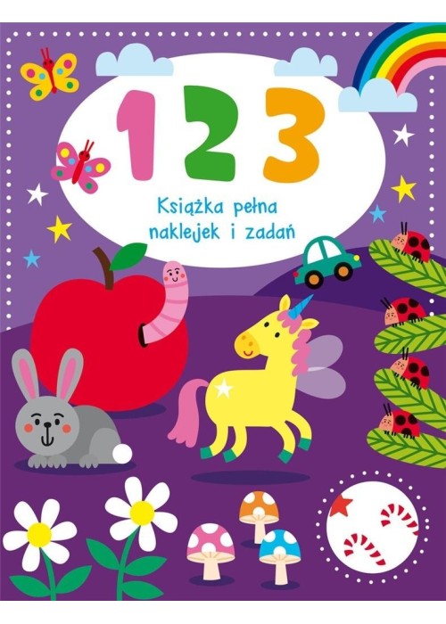 123. Książka pełna naklejek i zadań