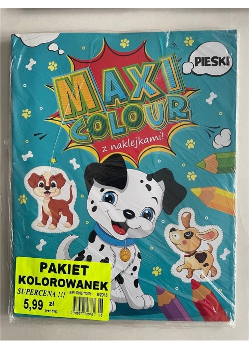 Pakiet Kolorowanek Maxi Colour