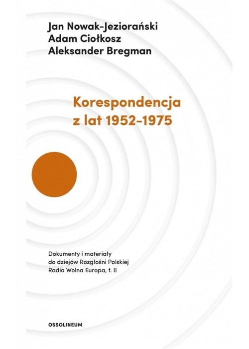 Korespondencja z lat 1952-1975 T.2