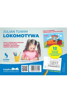 Książeczka elektrostatyczna Lokomotywa