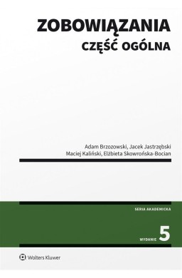 Zobowiązania. Część ogólna w.5