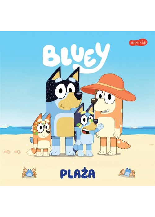 Moja czytanka. Bluey. Plaża