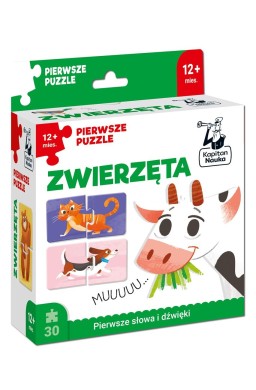 Kapitan Nauka. Zwierzęta. Pierwsze puzzle